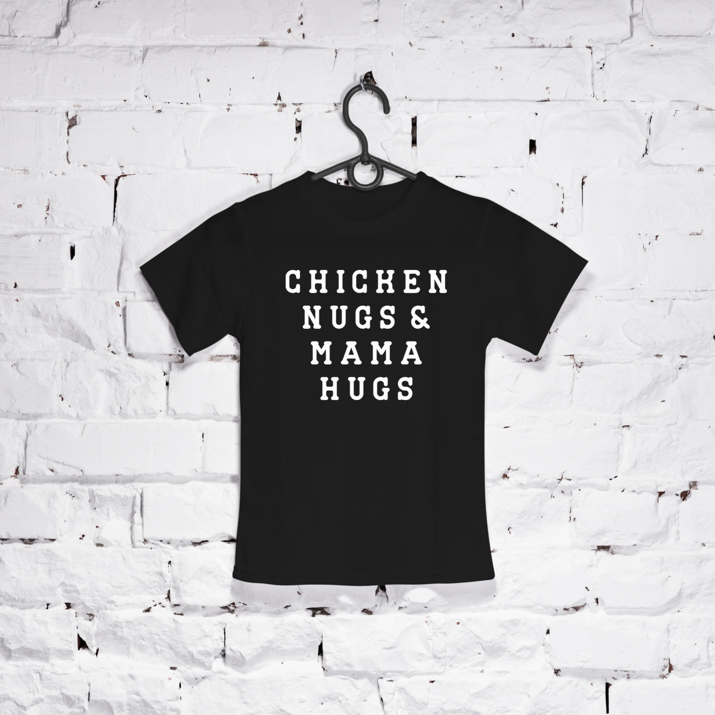 Chicken Nugs & Mama Hugs Kids Tee