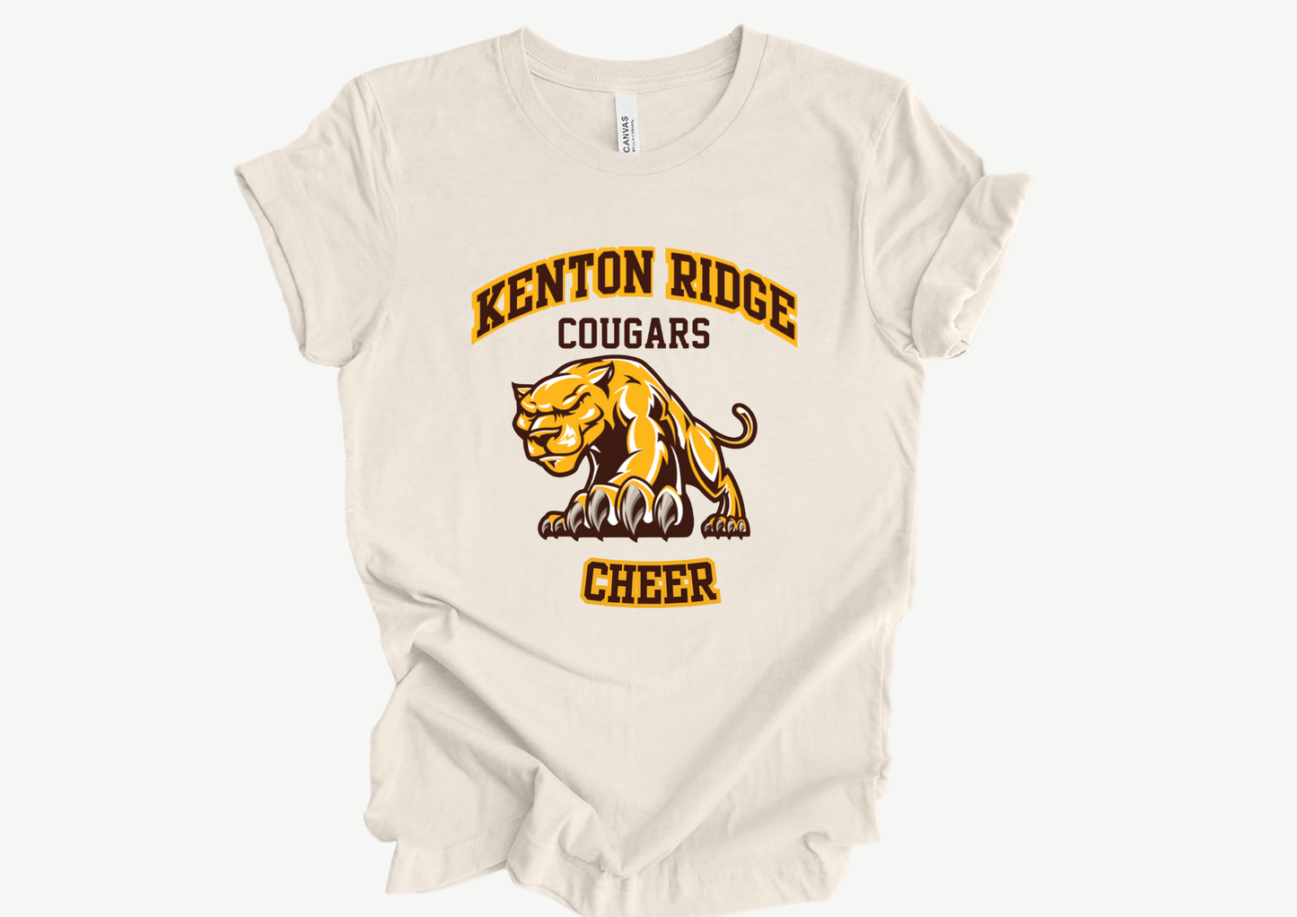 Cougar Football & Cheer Tee