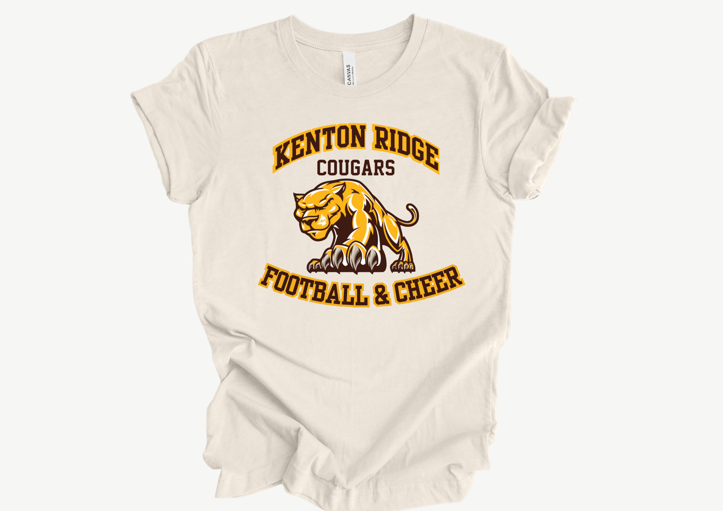 Cougar Football & Cheer Tee