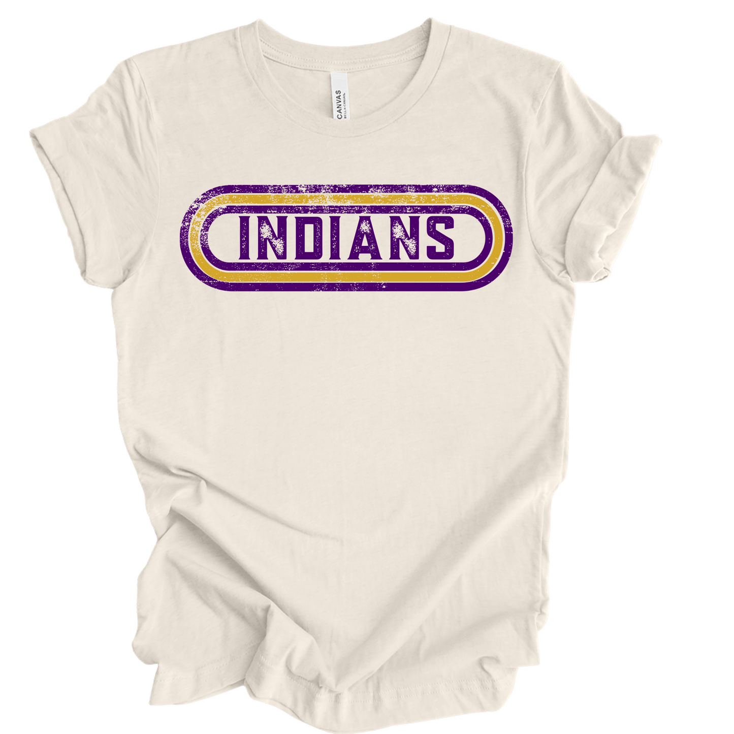 Retro Indians Mascot Tee